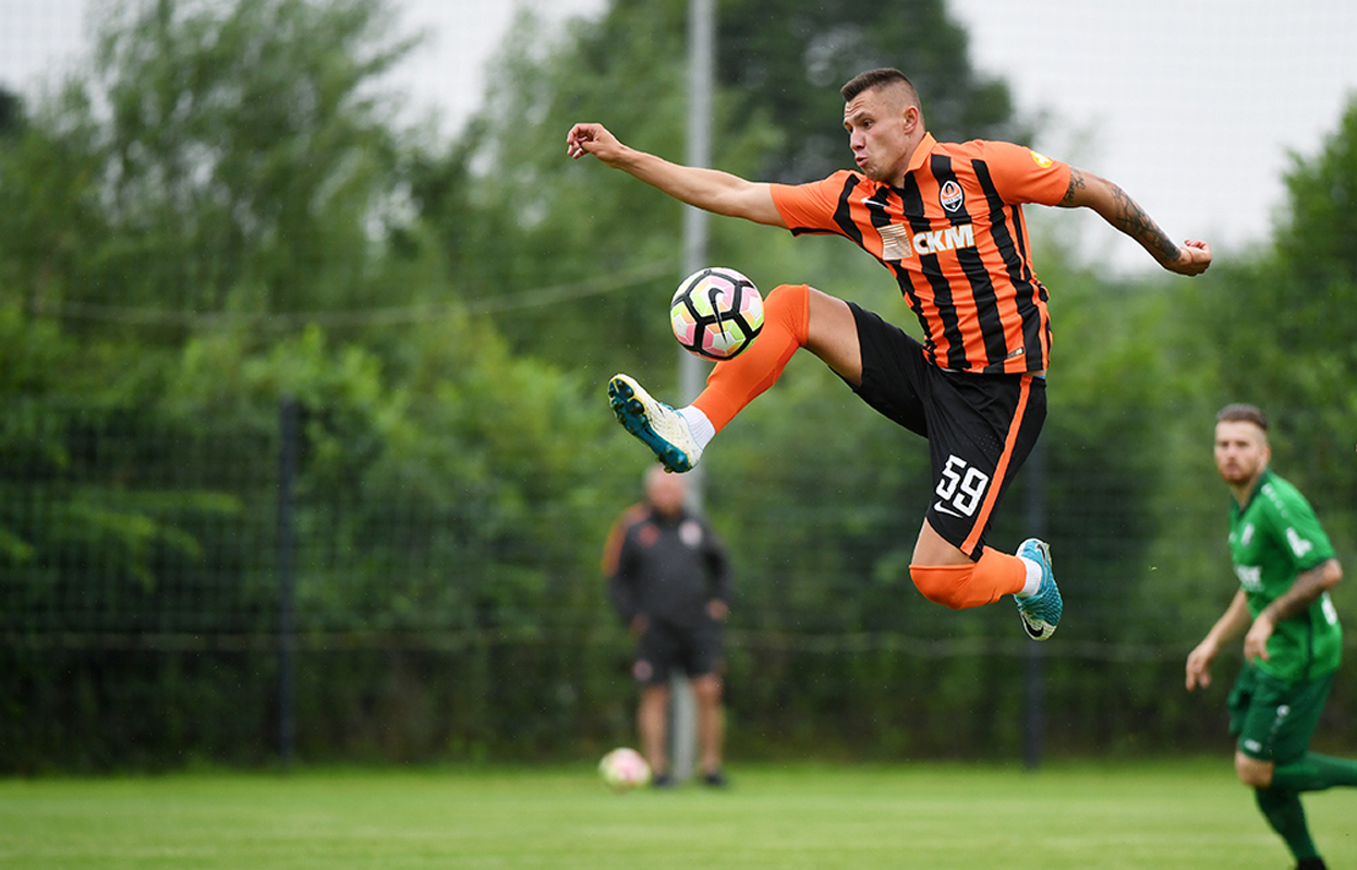 Shakhtar vs Rödinghausen: players’ reaction