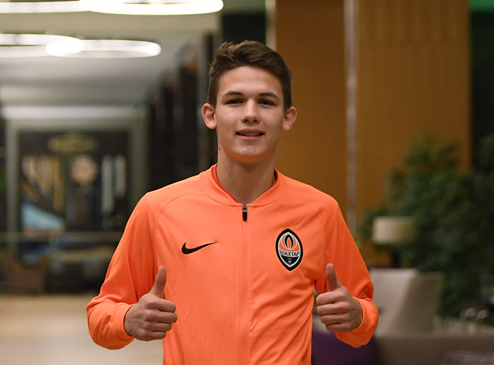 Danylo Sikan is Shakhtar player