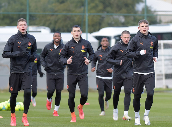 Evening training session