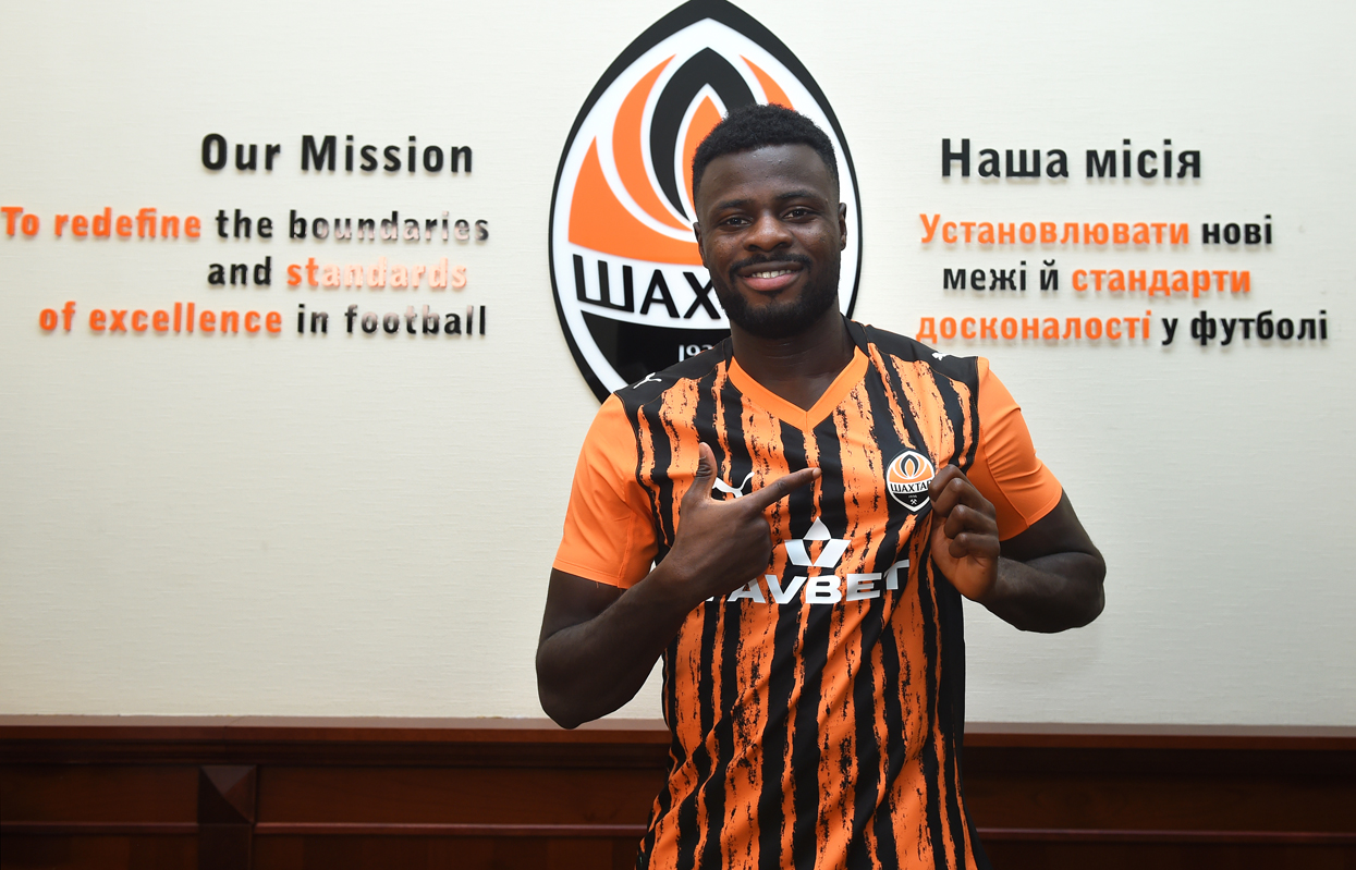 Prosper Obah joined Shakhtar